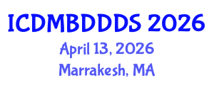 International Conference on Data Mining, Big Data, Database and Data System (ICDMBDDDS) April 13, 2026 - Marrakesh, Morocco International Conference on Data Mining, Big Data, Database and Data System (ICDMBDDDS) April 13, 2026 - Marrakesh, Morocco
