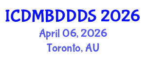 International Conference on Data Mining, Big Data, Database and Data System (ICDMBDDDS) April 06, 2026 - Toronto, Australia