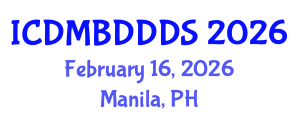 International Conference on Data Mining, Big Data, Database and Data System (ICDMBDDDS) February 16, 2026 - Manila, Philippines International Conference on Data Mining, Big Data, Database and Data System (ICDMBDDDS) February 16, 2026 - Manila, Philippines