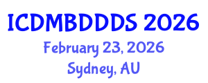 International Conference on Data Mining, Big Data, Database and Data System (ICDMBDDDS) February 23, 2026 - Sydney, Australia International Conference on Data Mining, Big Data, Database and Data System (ICDMBDDDS) February 23, 2026 - Sydney, Australia