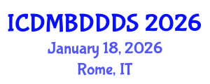 International Conference on Data Mining, Big Data, Database and Data System (ICDMBDDDS) January 18, 2026 - Rome, Italy