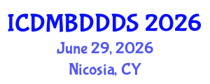 International Conference on Data Mining, Big Data, Database and Data System (ICDMBDDDS) June 29, 2026 - Nicosia, Cyprus