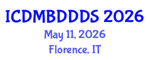 International Conference on Data Mining, Big Data, Database and Data System (ICDMBDDDS) May 11, 2026 - Florence, Italy International Conference on Data Mining, Big Data, Database and Data System (ICDMBDDDS) May 11, 2026 - Florence, Italy