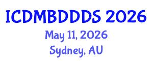 International Conference on Data Mining, Big Data, Database and Data System (ICDMBDDDS) May 11, 2026 - Sydney, Australia International Conference on Data Mining, Big Data, Database and Data System (ICDMBDDDS) May 11, 2026 - Sydney, Australia