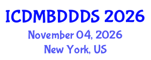 International Conference on Data Mining, Big Data, Database and Data System (ICDMBDDDS) November 04, 2026 - New York, United States