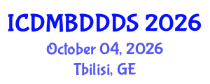 International Conference on Data Mining, Big Data, Database and Data System (ICDMBDDDS) October 04, 2026 - Tbilisi, Georgia International Conference on Data Mining, Big Data, Database and Data System (ICDMBDDDS) October 04, 2026 - Tbilisi, Georgia