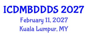 International Conference on Data Mining, Big Data, Database and Data System (ICDMBDDDS) February 11, 2027 - Kuala Lumpur, Malaysia International Conference on Data Mining, Big Data, Database and Data System (ICDMBDDDS) February 11, 2027 - Kuala Lumpur, Malaysia