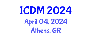 International Conference on Data Mining (ICDM) April 04, 2024 - Athens, Greece
