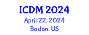 International Conference on Data Mining (ICDM) April 22, 2024 - Boston, United States