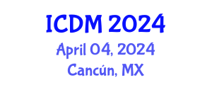 International Conference on Data Mining (ICDM) April 04, 2024 - Cancún, Mexico