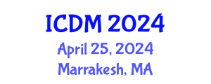 International Conference on Data Mining (ICDM) April 25, 2024 - Marrakesh, Morocco