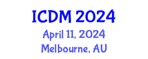 International Conference on Data Mining (ICDM) April 11, 2024 - Melbourne, Australia