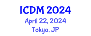 International Conference on Data Mining (ICDM) April 22, 2024 - Tokyo, Japan