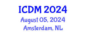 International Conference on Data Mining (ICDM) August 05, 2024 - Amsterdam, Netherlands