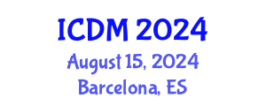 International Conference on Data Mining (ICDM) August 15, 2024 - Barcelona, Spain