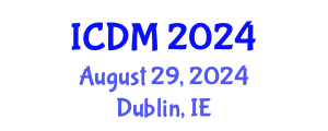 International Conference on Data Mining (ICDM) August 29, 2024 - Dublin, Ireland