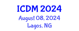 International Conference on Data Mining (ICDM) August 08, 2024 - Lagos, Nigeria