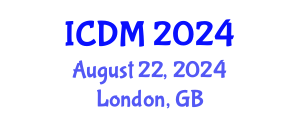International Conference on Data Mining (ICDM) August 22, 2024 - London, United Kingdom