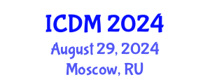 International Conference on Data Mining (ICDM) August 29, 2024 - Moscow, Russia