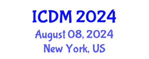 International Conference on Data Mining (ICDM) August 08, 2024 - New York, United States