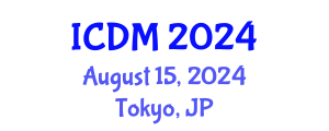 International Conference on Data Mining (ICDM) August 15, 2024 - Tokyo, Japan