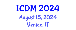International Conference on Data Mining (ICDM) August 15, 2024 - Venice, Italy