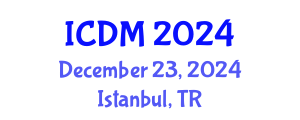International Conference on Data Mining (ICDM) December 23, 2024 - Istanbul, Turkey