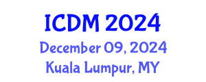 International Conference on Data Mining (ICDM) December 09, 2024 - Kuala Lumpur, Malaysia