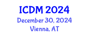 International Conference on Data Mining (ICDM) December 30, 2024 - Vienna, Austria