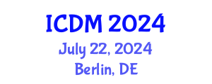 International Conference on Data Mining (ICDM) July 22, 2024 - Berlin, Germany