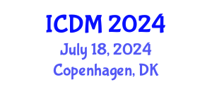 International Conference on Data Mining (ICDM) July 18, 2024 - Copenhagen, Denmark