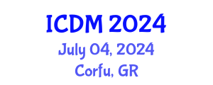 International Conference on Data Mining (ICDM) July 04, 2024 - Corfu, Greece