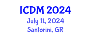 International Conference on Data Mining (ICDM) July 11, 2024 - Santorini, Greece