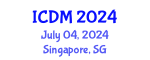 International Conference on Data Mining (ICDM) July 04, 2024 - Singapore, Singapore