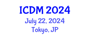 International Conference on Data Mining (ICDM) July 22, 2024 - Tokyo, Japan