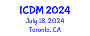 International Conference on Data Mining (ICDM) July 18, 2024 - Toronto, Canada