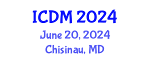 International Conference on Data Mining (ICDM) June 20, 2024 - Chisinau, Republic of Moldova