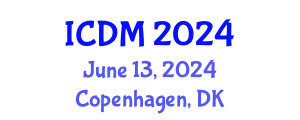 International Conference on Data Mining (ICDM) June 13, 2024 - Copenhagen, Denmark