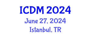 International Conference on Data Mining (ICDM) June 27, 2024 - Istanbul, Turkey