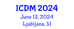 International Conference on Data Mining (ICDM) June 13, 2024 - Ljubljana, Slovenia