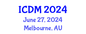 International Conference on Data Mining (ICDM) June 27, 2024 - Melbourne, Australia