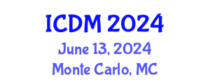 International Conference on Data Mining (ICDM) June 13, 2024 - Monte Carlo, Monaco