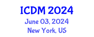International Conference on Data Mining (ICDM) June 03, 2024 - New York, United States