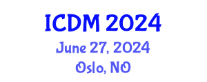 International Conference on Data Mining (ICDM) June 27, 2024 - Oslo, Norway