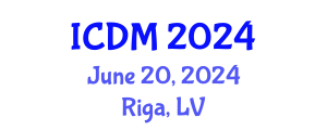 International Conference on Data Mining (ICDM) June 20, 2024 - Riga, Latvia