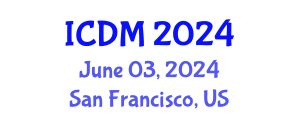 International Conference on Data Mining (ICDM) June 03, 2024 - San Francisco, United States