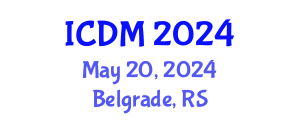 International Conference on Data Mining (ICDM) May 20, 2024 - Belgrade, Serbia