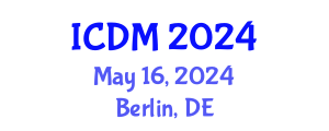 International Conference on Data Mining (ICDM) May 16, 2024 - Berlin, Germany