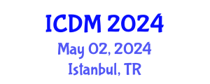 International Conference on Data Mining (ICDM) May 02, 2024 - Istanbul, Turkey
