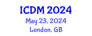 International Conference on Data Mining (ICDM) May 23, 2024 - London, United Kingdom
